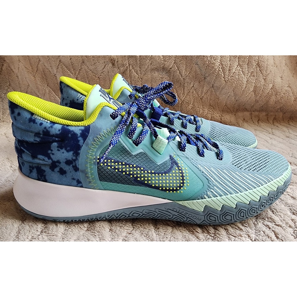 Nike Kyrie Flytrap 5 'Ocean Cube' Blue Basketball Shoes Mens 14